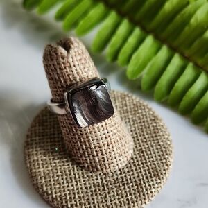 Elite Shungite Silver Ring